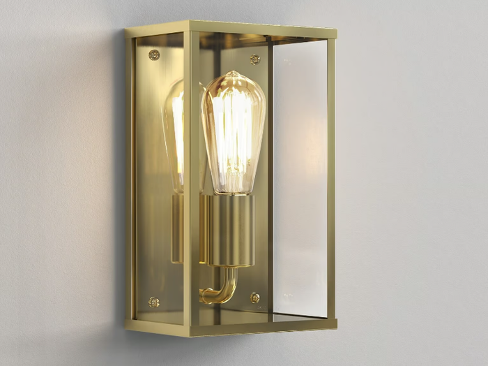 HOMEFIELD - Brass and glass wall lamp _ Astro Lighting